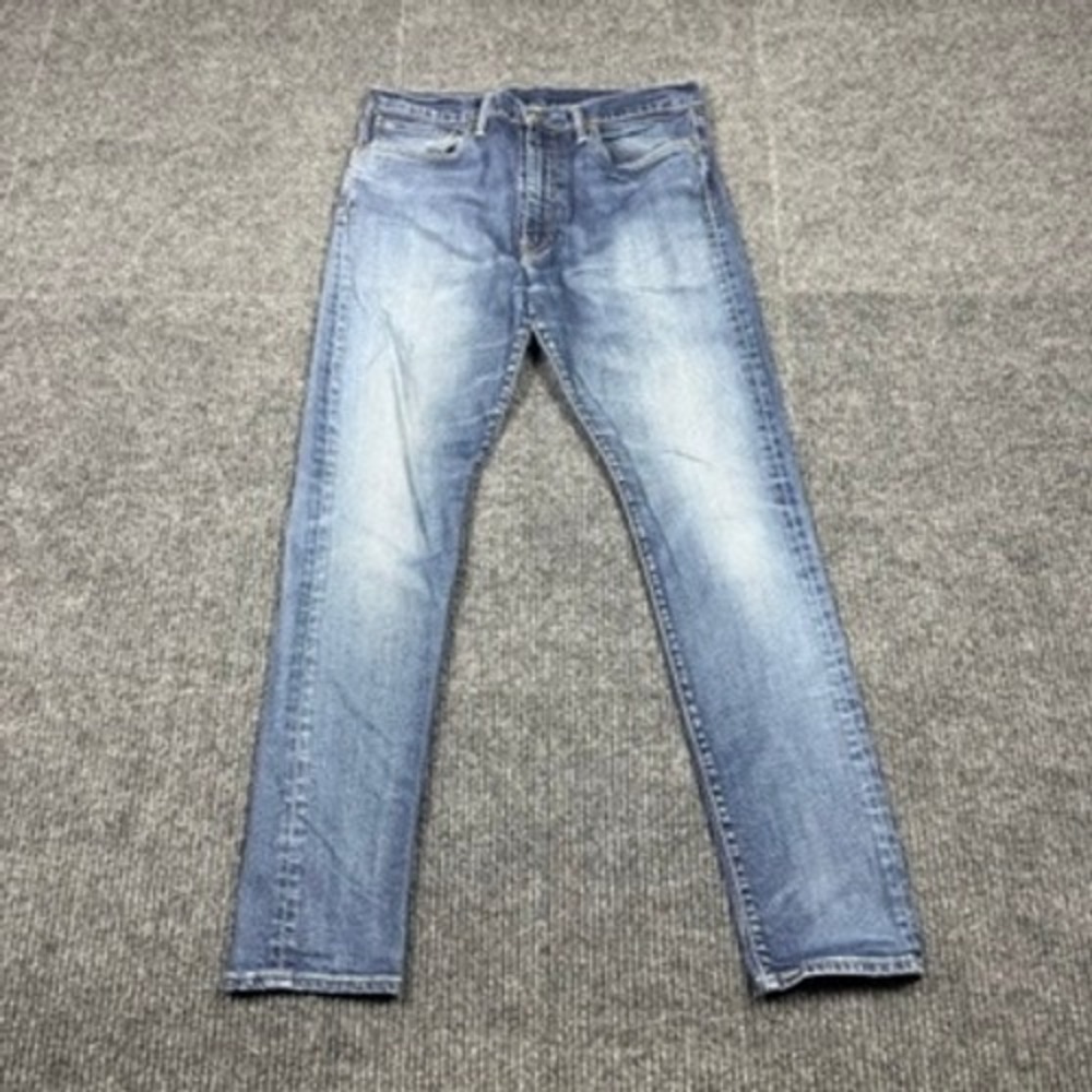 Levis 511 Slim Taper Jeans Mens 34x32 Medium Wash Blue Denim 28833-0096